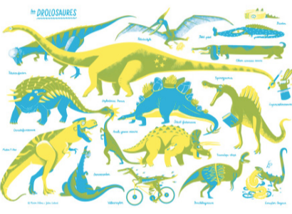 Les Drolosaures (PO-encyclo-02) - Castanié