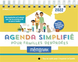 Agenda simplifié pour familles débordées Mémoniak 2022